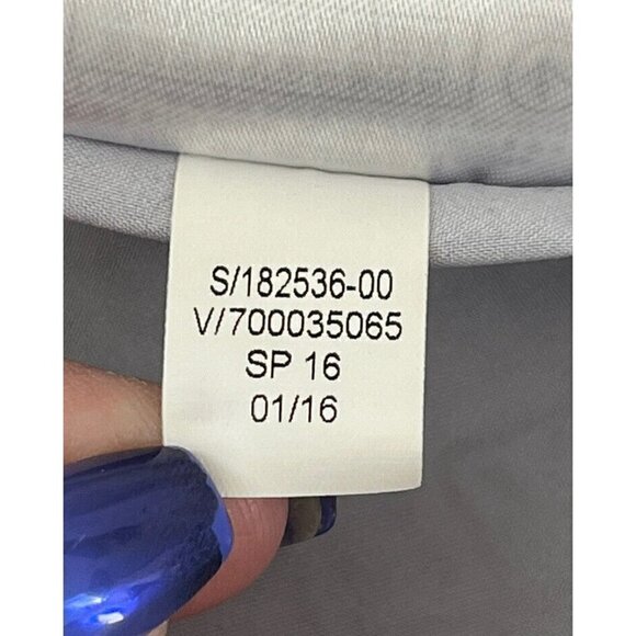 Banana Republic Factory Woman's Sz 4 Orange Blue Grey Geometric Mini Dress - Picture 6 of 7